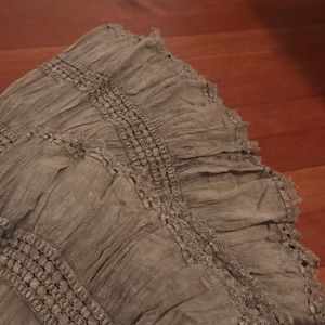 vintage fairy grunge maxi skirt
